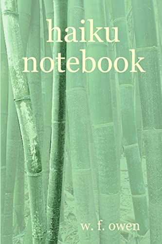 Stock image for haiku notebook for sale by PBShop.store US