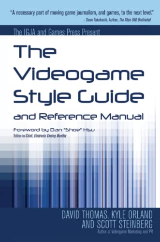 Imagen de archivo de The Videogame Style Guide and Reference Manual a la venta por More Than Words