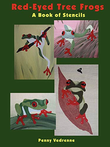 Beispielbild fr RedEyed Tree Frogs A Book of Stencils zum Verkauf von PBShop.store US