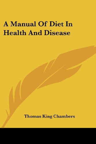 9781430497455: Manual Of Diet In Health And Disease