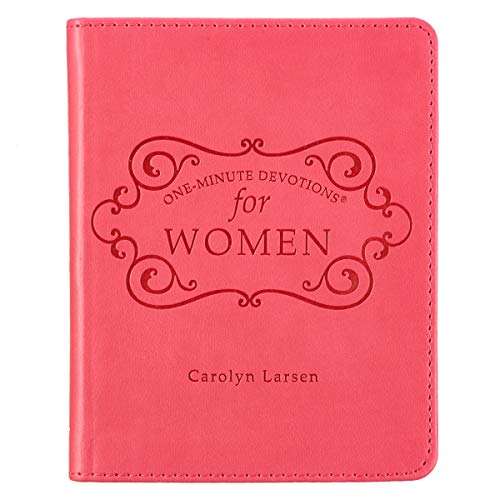 Beispielbild fr One-Minute Devotions for Women Pink Faux Leather zum Verkauf von Wonder Book