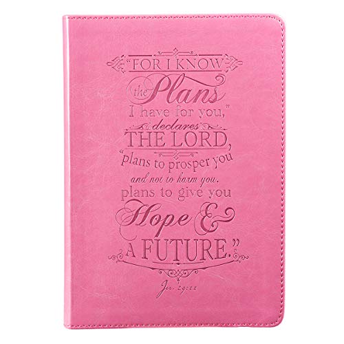 Stock image for Pink Lux-Leather Journal I Know the Plans for sale by ThriftBooks-Atlanta