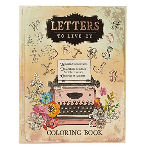 Beispielbild fr Coloring Book Letters to Live By zum Verkauf von Better World Books