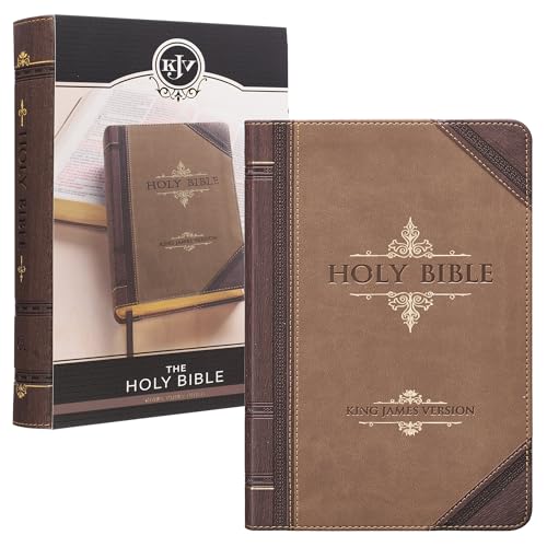 Stock image for KJV Holy Bible, Giant Print Standard Size Faux Leather Red Letter for sale by Hawking Books