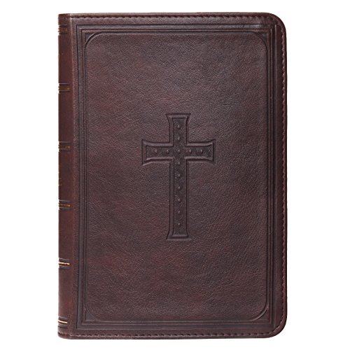 Beispielbild fr KJV Compact Large Print Lux-Leather DK Brown zum Verkauf von Blackwell's