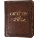 Stock image for His Footsteps, My Pathway - One-minute Devotionals (Leathersoft) for sale by ThriftBooks-Dallas