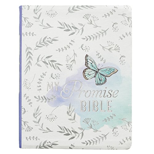 Stock image for KJV Holy Bible, My Promise Bible, Silky Butterfly Flexcover Journaling Bible w/Ribbon Markers, 500 Scripture Illustrations to Color, King James Version for sale by SecondSale