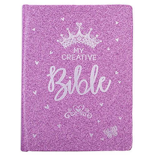 Beispielbild fr ESV Holy Bible, My Creative Bible For Girls, Hardcover w/Ribbon Marker, Illustrated Coloring, Journaling and Devotional Bible, English Standard Version, Purple Glitter zum Verkauf von Seattle Goodwill