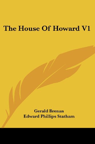 Imagen de archivo de The House Of Howard V1 a la venta por California Books