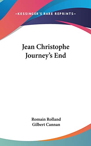 Jean Christophe Journey's End (9781432623456) by Rolland, Romain