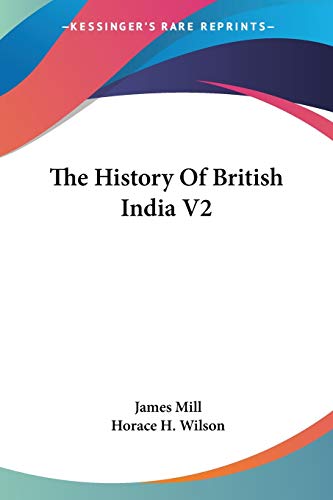 Stock image for The History Of British India V2 for sale by Booketeria Inc.