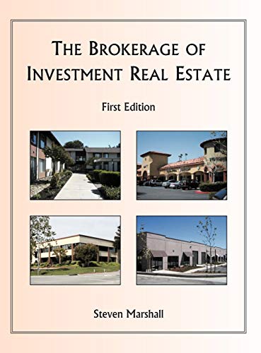 The Brokerage of Investment Real Estate (9781432785048) by Marshall, Steven