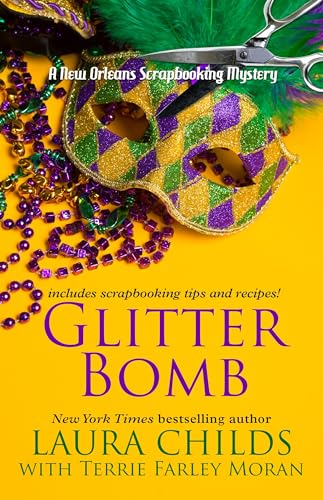 Imagen de archivo de Glitter Bomb (A New Orleans Scrapbooking Mystery) a la venta por HPB-Diamond