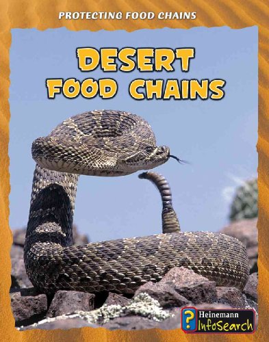Beispielbild fr Desert Food Chains zum Verkauf von Buchpark