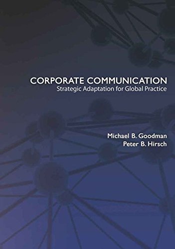 Stock image for Corporate Communication: Strategic Adaptation for Global Practice for sale by HPB-Red