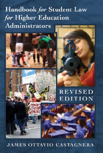 Beispielbild fr Handbook for Student Law for Higher Education Administrators - Revised Edition zum Verkauf von Better World Books