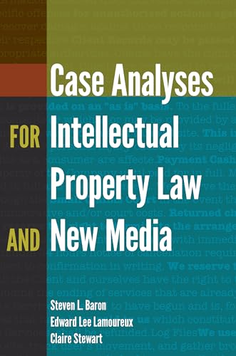 Beispielbild fr Case Analyses for Intellectual Property Law and New Media (Digital Formations) zum Verkauf von One Planet Books