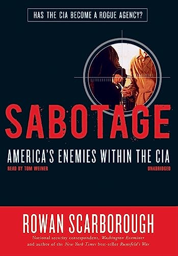 Beispielbild fr Sabotage: America's Enemies Within the CIA, Library Edition zum Verkauf von The Yard Sale Store