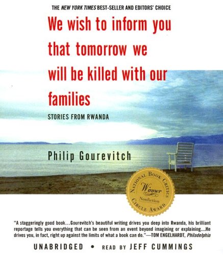 9781433203480: We Wish to Inform You That Tomorrow We Will Be Killed with Our Families: Stories from Rwanda