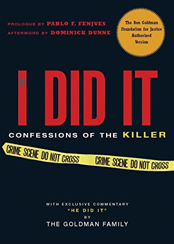 If I Did It: Confessions of the Killer, Library Edition - The Goldman Family