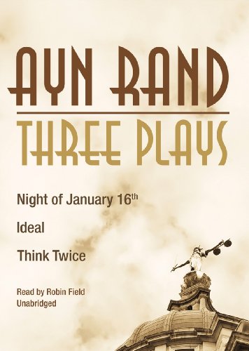 Stock image for Three Plays: Night of January 16th; Ideal; Think Twice for sale by The Yard Sale Store
