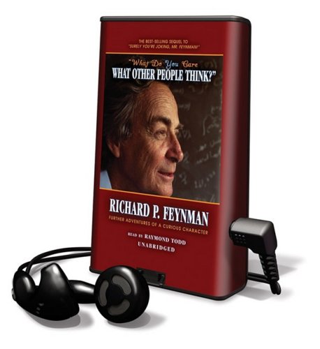 What Do You Care What Other People Think?: Library Edition (9781433269172) by Feynman, Richard Phillips