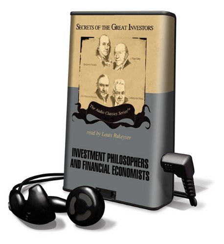 Investment Philosophers and Financial Economists: Library Edition (The Secrets of Great Investors) (9781433296406) by Skousen, Joann; Skousen, Mark