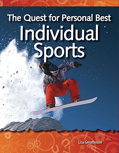 Beispielbild fr The Quest for Personal Best : Individual Sports zum Verkauf von Better World Books