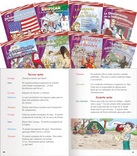 9781433351693: Teacher Created Materials - Reader's Theater: My Country (Spanish) - 8 Book Set - Grades 1-3 - Guided Reading Level E - M