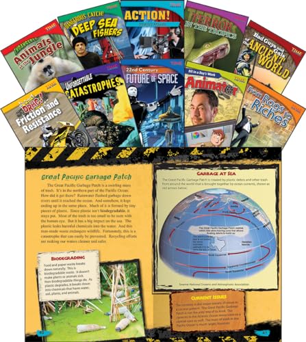 Teacher Created Materials - TIME For Kids Informational Text: Set 2 - 10 Book Set - Grade 5 - Guided Reading Level T - V (9781433372551) by Teacher Created Materials