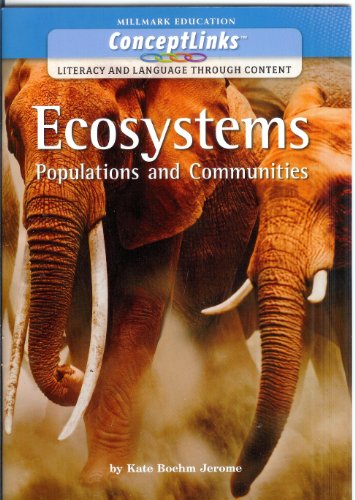 Beispielbild fr Ecosystems : Populations and Communities zum Verkauf von Better World Books