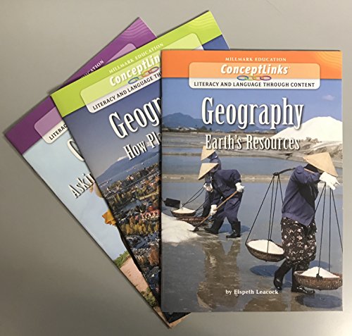 Stock image for Geography Earth's Resources for sale by Better World Books