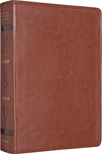 9781433502408: ESV Study Bible (TruTone, Natural Brown)