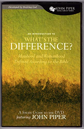Imagen de archivo de What's the Difference? : Manhood and Womanhood Defined According to the Bible a la venta por Better World Books