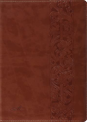 9781433521515: The MacArthur Study Bible: English Standard Version, Trutone Natural Brown, Woodcut Design