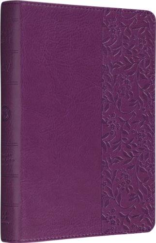 Imagen de archivo de ESV Personal Size Reference Bible (TruTone, Plum, Wildflower Design) a la venta por Wizard Books