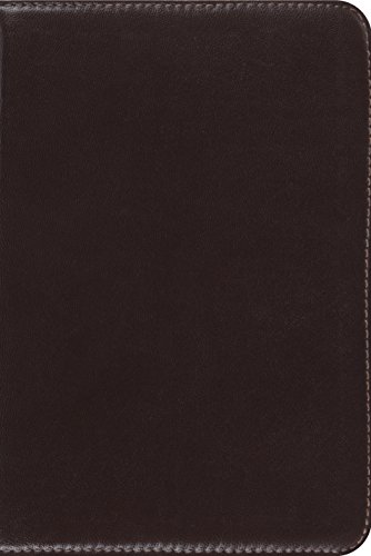 9781433521768: ESV Personal Size Reference Bible (Lambskin, Deep Brown)