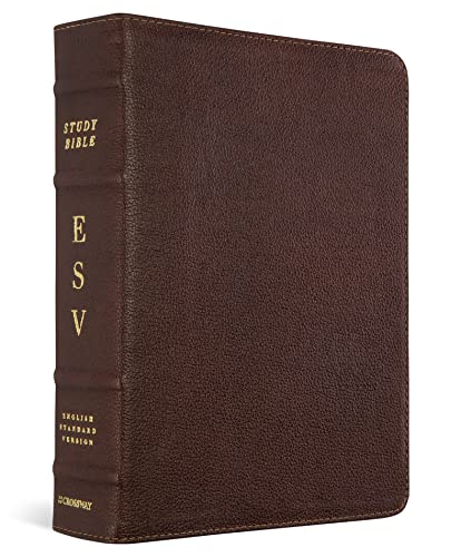 9781433521782: ESV Study Bible (Cowhide, Deep Brown)