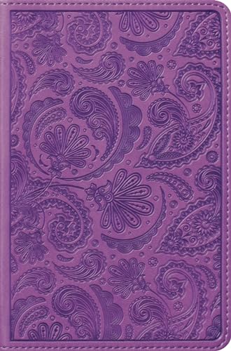 ESV Compact Bible (TruTone, Purple, Paisley Design) (9781433524363) by ESV Bibles By Crossway