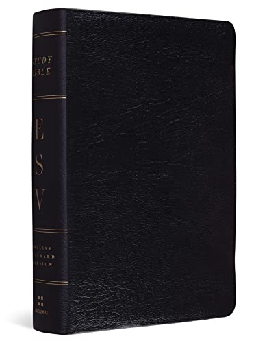 Imagen de archivo de ESV Study Bible, Personal Size (Black) a la venta por Lakeside Books