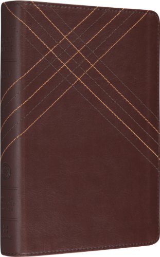 Imagen de archivo de ESV Personal Size Reference Bible (TruTone, Brown, CrossWeave Design) a la venta por HPB-Ruby