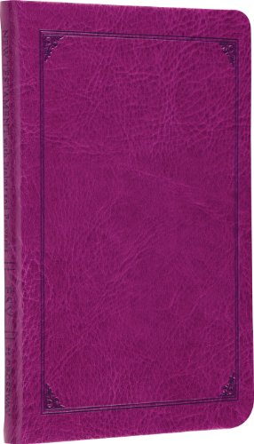 The Holy Bible: English Standard Version, Plum, Trutone, Frame Design (9781433527197) by ESV Bibles By Crossway