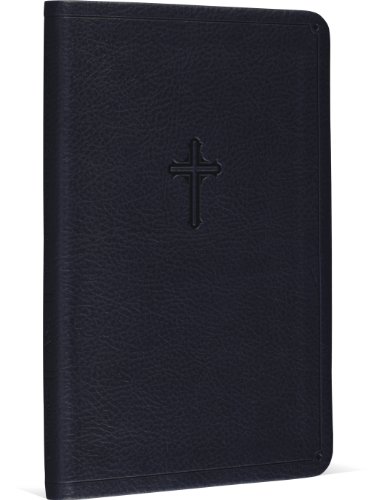 ESV Compact New Testament with Psalms and Proverbs (TruTone, Navy Blue, Cross Design) (9781433527203) by ESV Bibles By Crossway