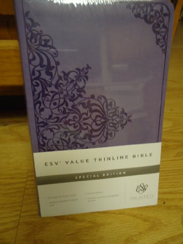 Beispielbild fr BIBLE - ESV English Standard Version Value Thinline Bible Special Edi zum Verkauf von Hawking Books