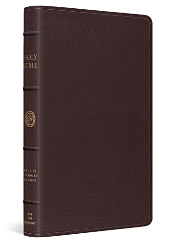 Stock image for ESV Large Print Thinline Reference Bible (Top Grain Brown Leather) for sale by BookOutlet