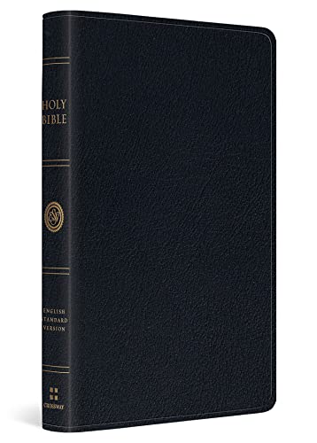 9781433532795: ESV Large Print Thinline Reference Bible: English Standard Version, Black, Genuine Leather, Thinline Reference Bible