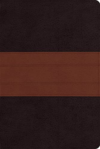 Stock image for ESV Study Bible, Personal Size (TruTone, Deep Brown/Tan, Trail De for sale by Hawking Books