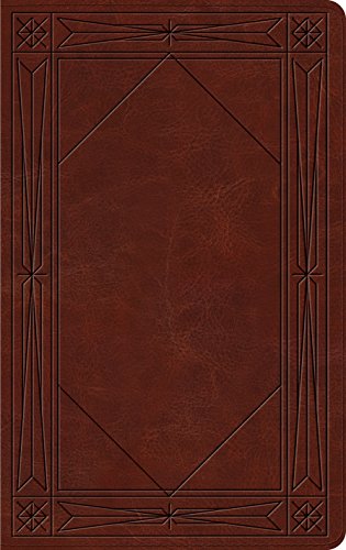 Beispielbild fr ESV Thinline Bible (TruTone, Brown, Window Design) zum Verkauf von Hawking Books