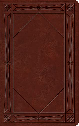 Imagen de archivo de ESV Thinline Bible (TruTone, Brown, Window Design) a la venta por Hawking Books