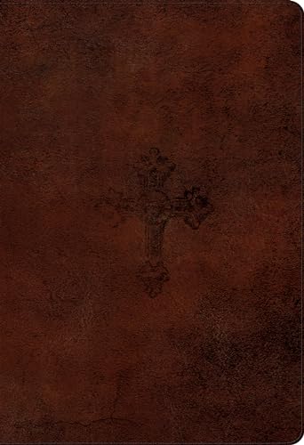 9781433540608: ESV Student Study Bible: English Standard Version, Walnut, Trutone, Weathered Cross Design